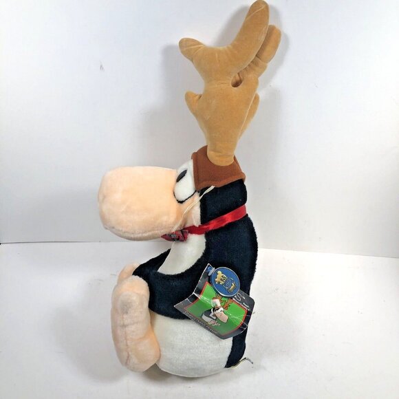 15" Opus Penguin Reindeer Plush Stuffed Animal Dakin Bloom County Christmas 1985 - Picture 1 of 10